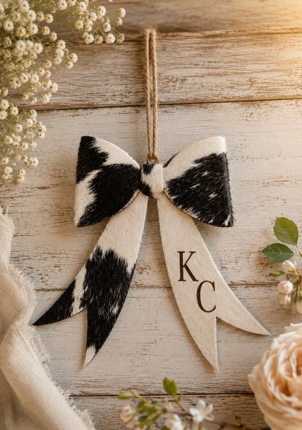 Western Bow Charm