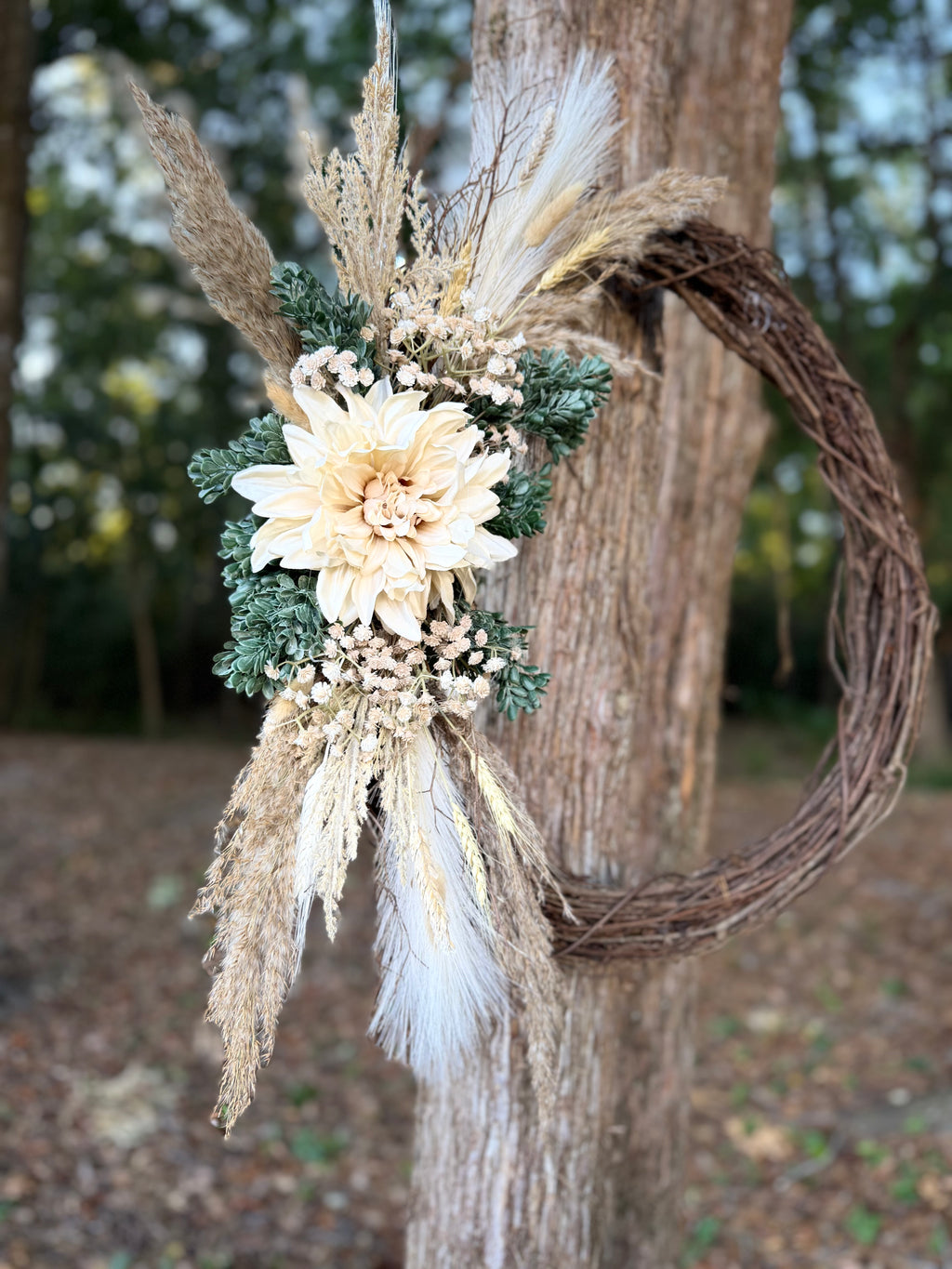 Grapevine Wreath - Only one available and ready to ship. Pre-Order Available.