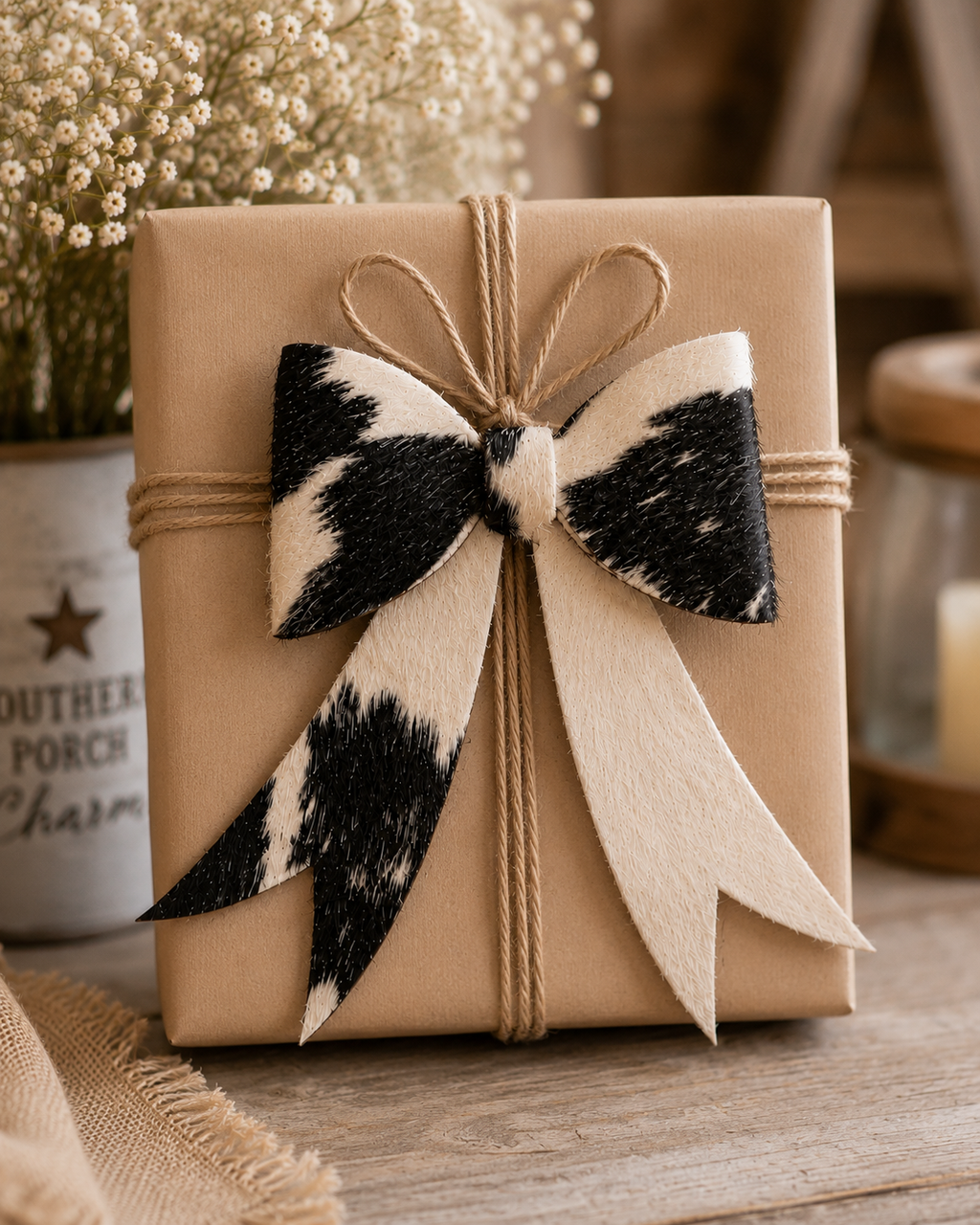 Western Bow Charm