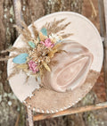 Dusty Trail Western Fedora – Handcrafted Boho Statement Hat